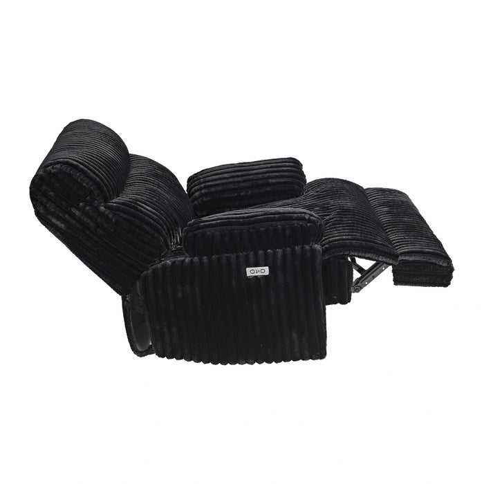 Admiral Recliner in Masis Black