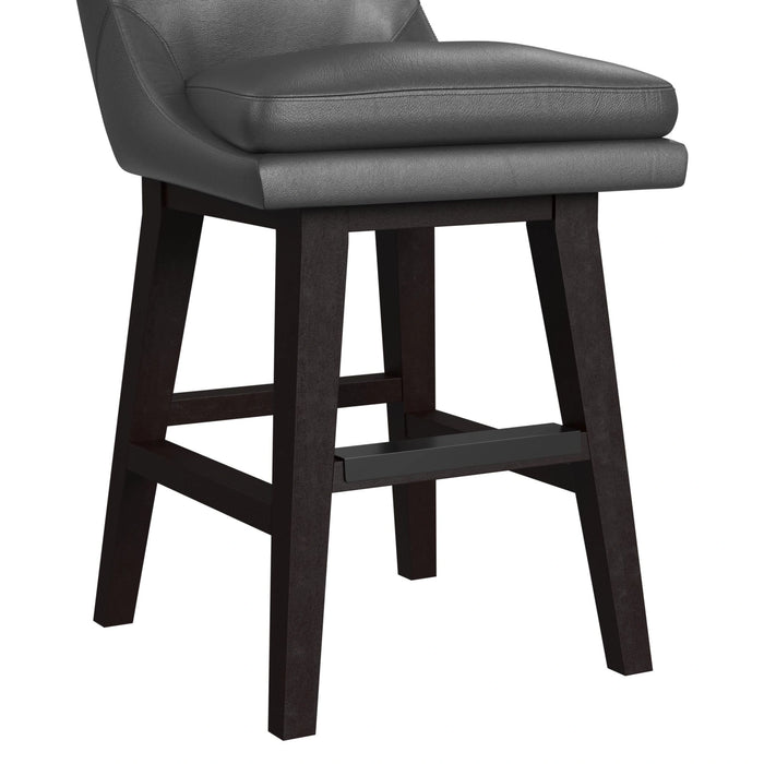 Villanova Swivel Counter Stool in Espresso (2 Per Carton)
