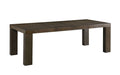 Elements International Grady Rectangular Dining Table in BrownC image