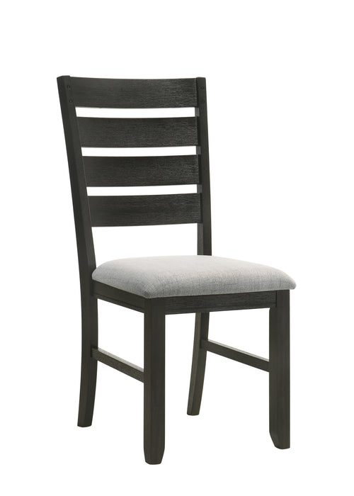 BARDSTOWN SIDE CHAIR WHEAT CHARCOAL