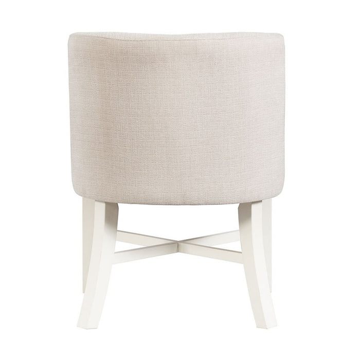 Elements International Park Creek Parson Side Chair (Set of 2) in Two-Tone