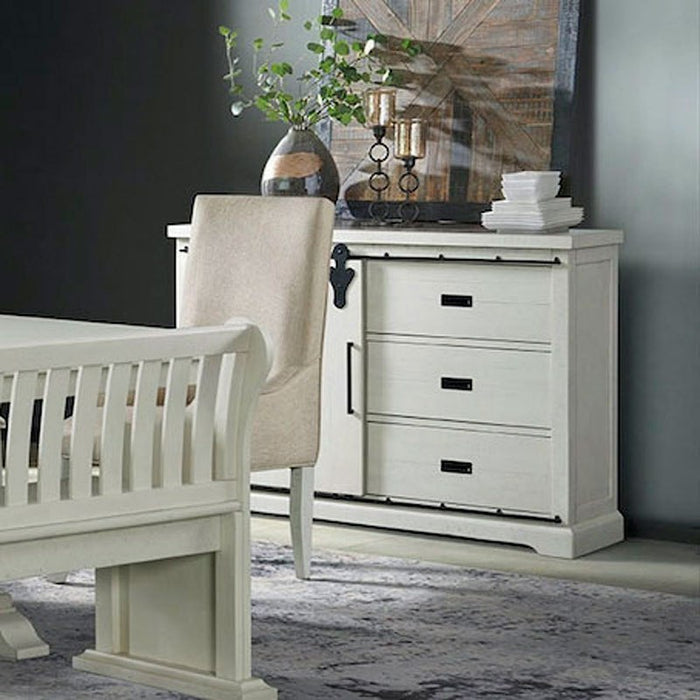 Elements International Stone Server in White image