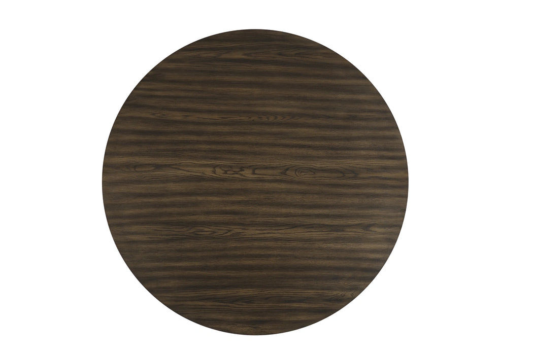 Cityscape Round Dining Table-Walnut