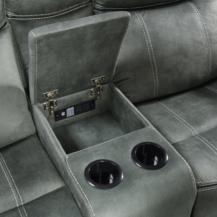 Sorrento Motion Loveseat with Console