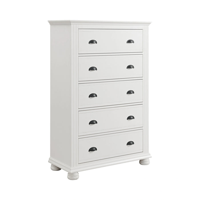 Kona Panel Bedroom Set in White