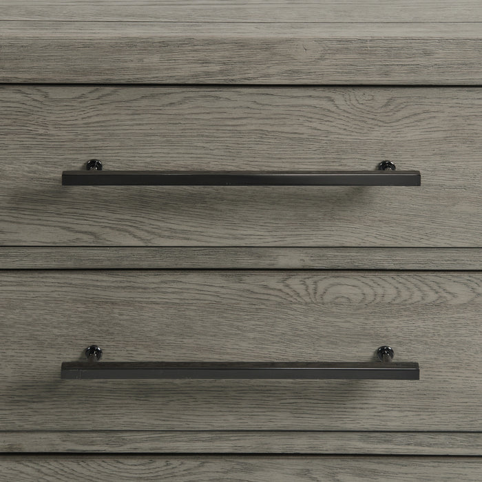 Versailles Contemporary 3-Drawer Nightstand