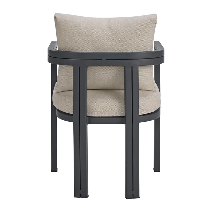 Playa Dining Set in Dark Grey