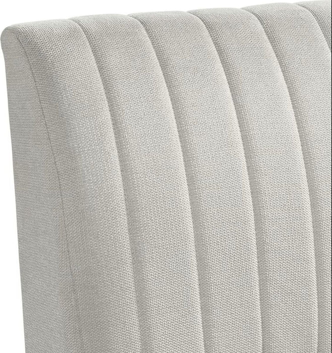 Elements International Jemma Bench in Gray