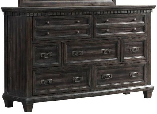 Elements International Morrison Dresser in Smokey Gray Oak Lacquer image