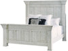 Elements International Olivia White King Panel Bed MBLV700KB image