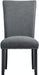 Elements International Tuscany Side Chair (Set of 2) in Black/White image